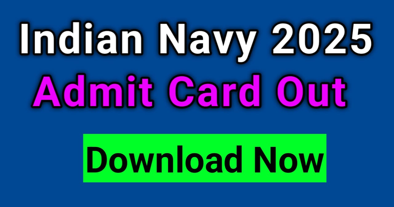 Indian Coast Guard Navik GD DB Admit Card 2025 Released Now