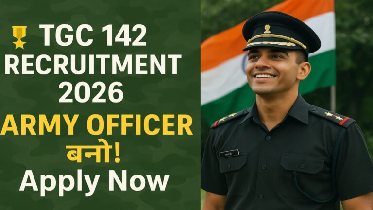 Apply Now for TGC 142 Jan 2026 – Golden Army Career Chance